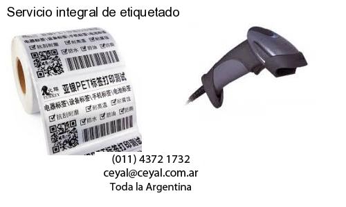 Servicio integral de etiquetado