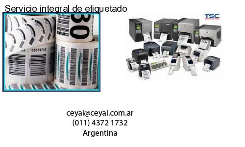 Servicio integral de etiquetado