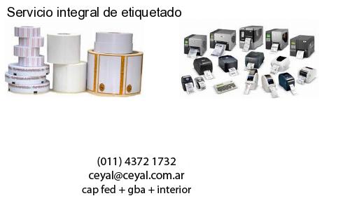 Servicio integral de etiquetado
