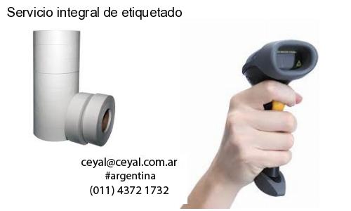 Servicio integral de etiquetado