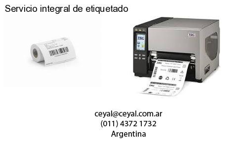 Servicio integral de etiquetado