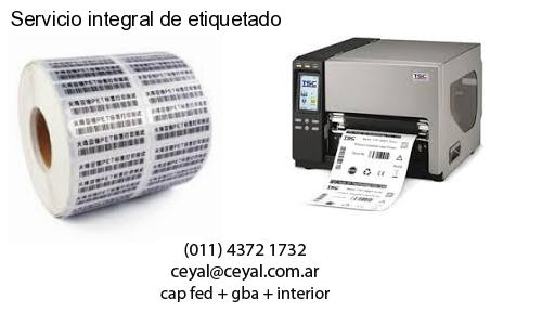 Servicio integral de etiquetado