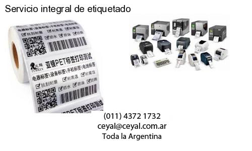 Servicio integral de etiquetado