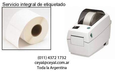 Servicio integral de etiquetado
