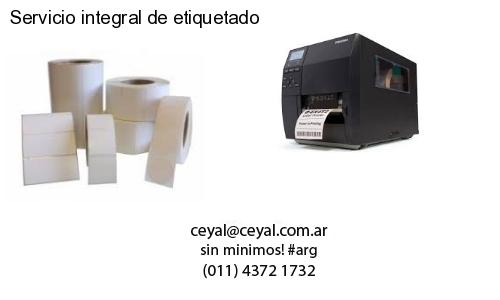 Servicio integral de etiquetado