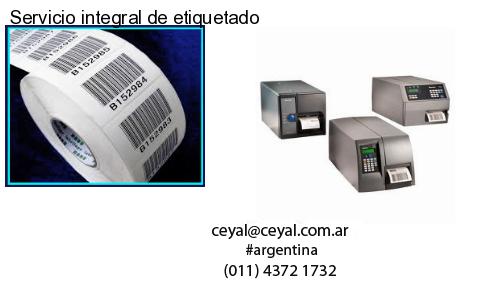 Servicio integral de etiquetado