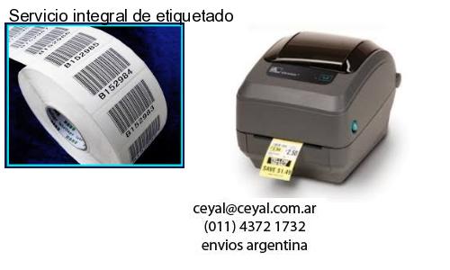 Servicio integral de etiquetado