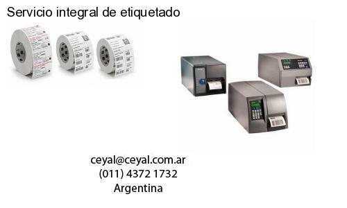 Servicio integral de etiquetado