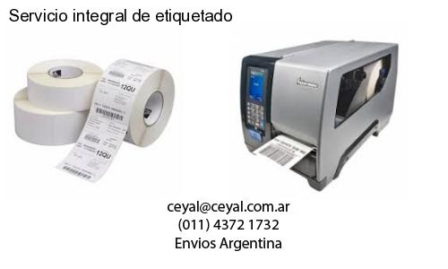 Servicio integral de etiquetado