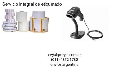 Servicio integral de etiquetado