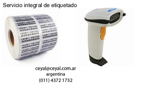 Servicio integral de etiquetado