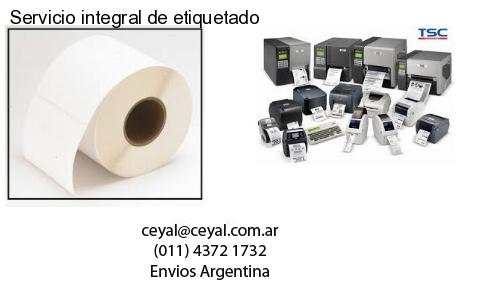 Servicio integral de etiquetado