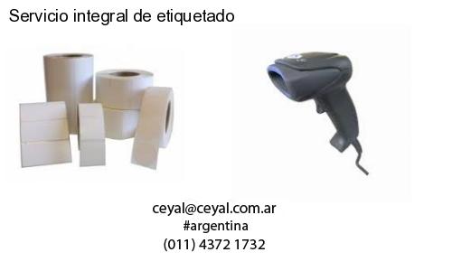 Servicio integral de etiquetado