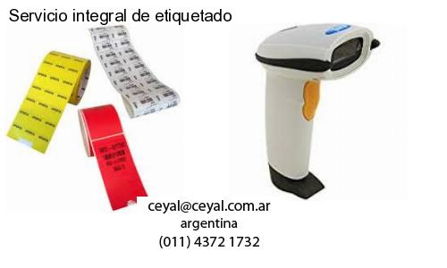 Servicio integral de etiquetado
