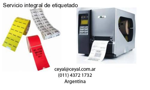 Servicio integral de etiquetado