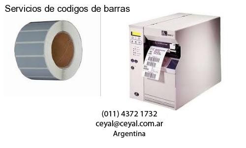 Servicios de codigos de barras