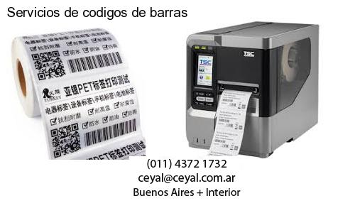 Servicios de codigos de barras