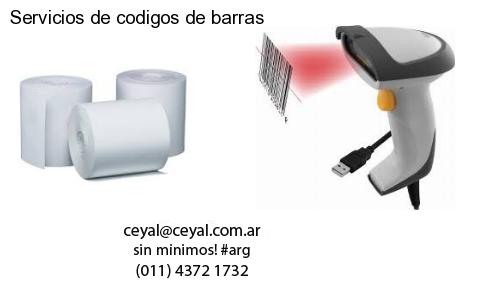 Servicios de codigos de barras