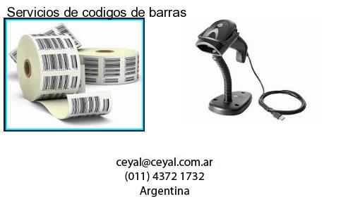 Servicios de codigos de barras