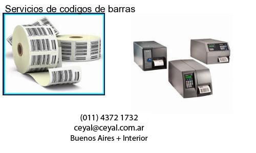 Servicios de codigos de barras