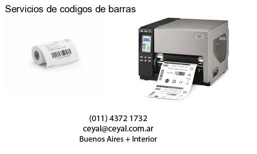 Servicios de codigos de barras