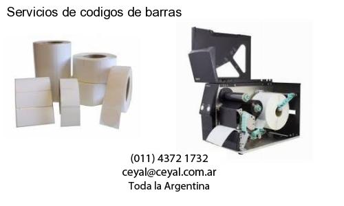 Servicios de codigos de barras
