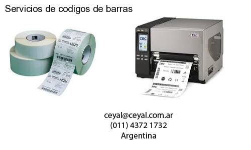 Servicios de codigos de barras