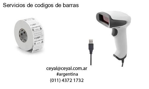 Servicios de codigos de barras