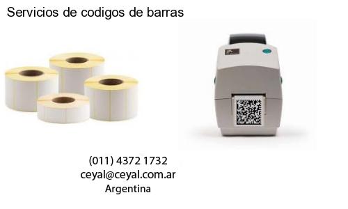 Servicios de codigos de barras