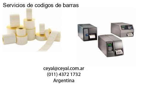 Servicios de codigos de barras