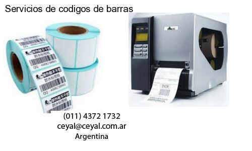 Servicios de codigos de barras