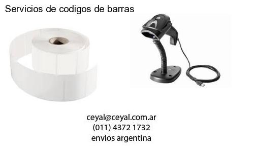Servicios de codigos de barras