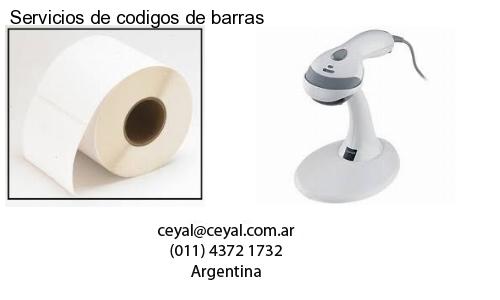 Servicios de codigos de barras