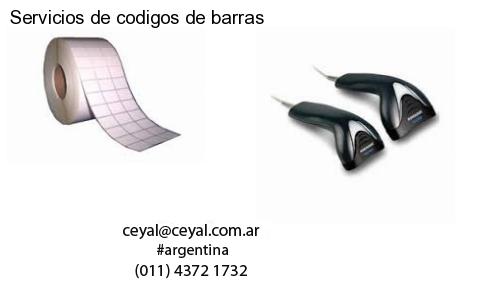 Servicios de codigos de barras