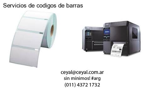 Servicios de codigos de barras