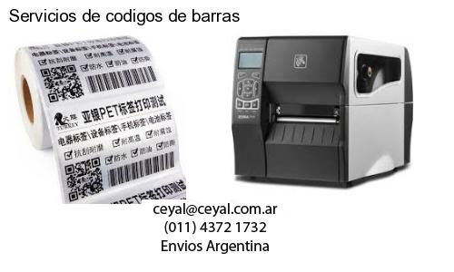 Servicios de codigos de barras