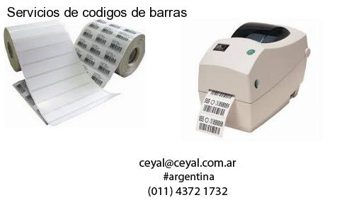 Servicios de codigos de barras