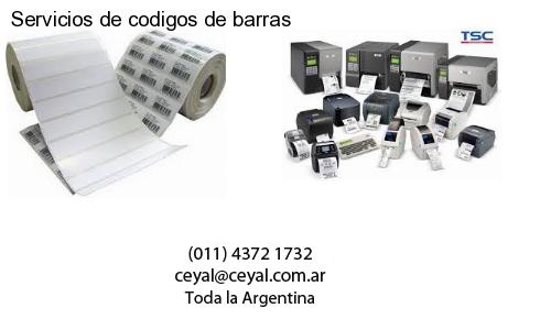 Servicios de codigos de barras