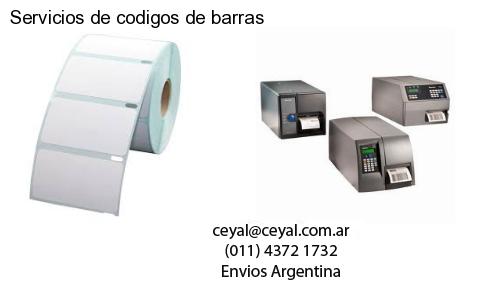 Servicios de codigos de barras