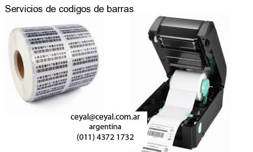Servicios de codigos de barras