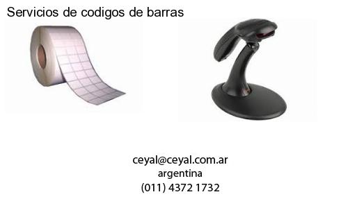 Servicios de codigos de barras