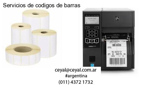 Servicios de codigos de barras