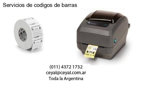 Servicios de codigos de barras