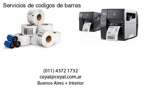 Servicios de codigos de barras