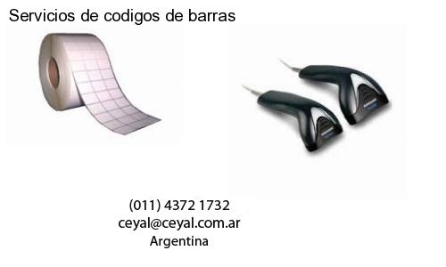 Servicios de codigos de barras