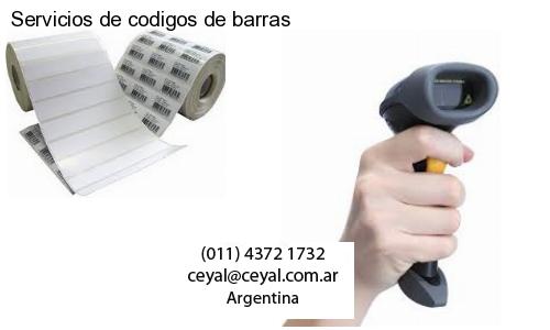 Servicios de codigos de barras
