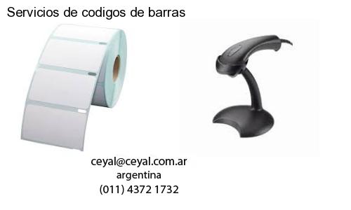 Servicios de codigos de barras