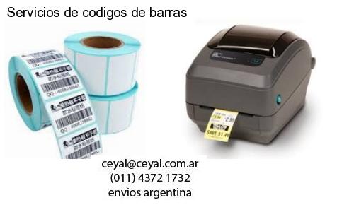 Servicios de codigos de barras