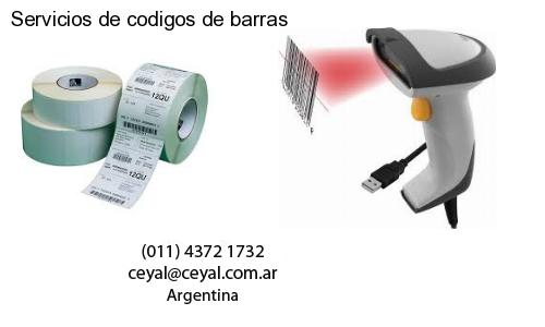 Servicios de codigos de barras