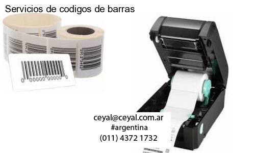 Servicios de codigos de barras